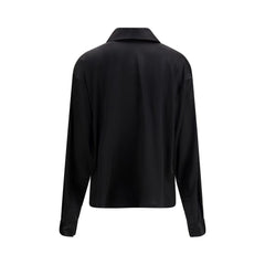 Black Silk Dress Shirt
