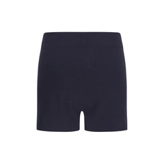Blue Cotton Bermuda Shorts
