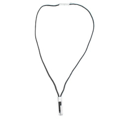 Gray Stainless Steel Necklace