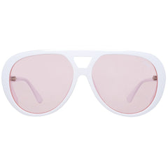 White Plastic Sunglasses