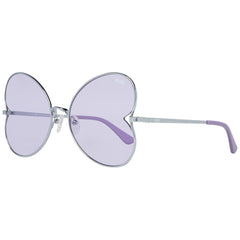Silver Metal Sunglasses