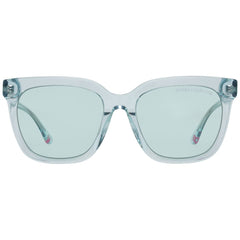 نظارات شمسية بلاستيكية زرقاء