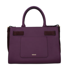Purple Leather Handbag