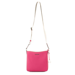 Multicolor Canvas Crossbody Bag