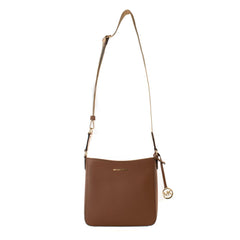 Brown Canvas Crossbody Bag