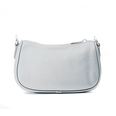 Beige Leather Shoulder Bag