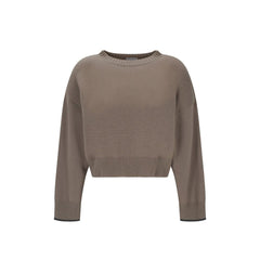 Beige Cashmere Sweater