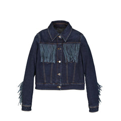 Blue Cotton Denim Jacket