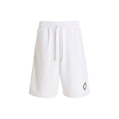 White Cotton Shorts