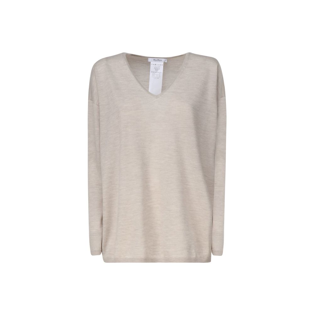 Beige Cashmere Sweater