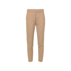 Brown Elastane Pants