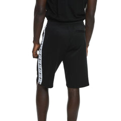 Black Elastane Shorts