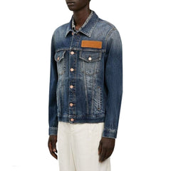 Blue Cotton Denim Jacket
