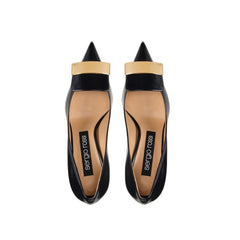Black Calfskin Pumps