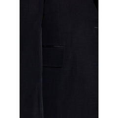 Black Viscose Blazer