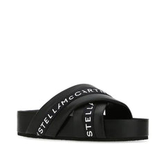 Black Polyethylene Slippers
