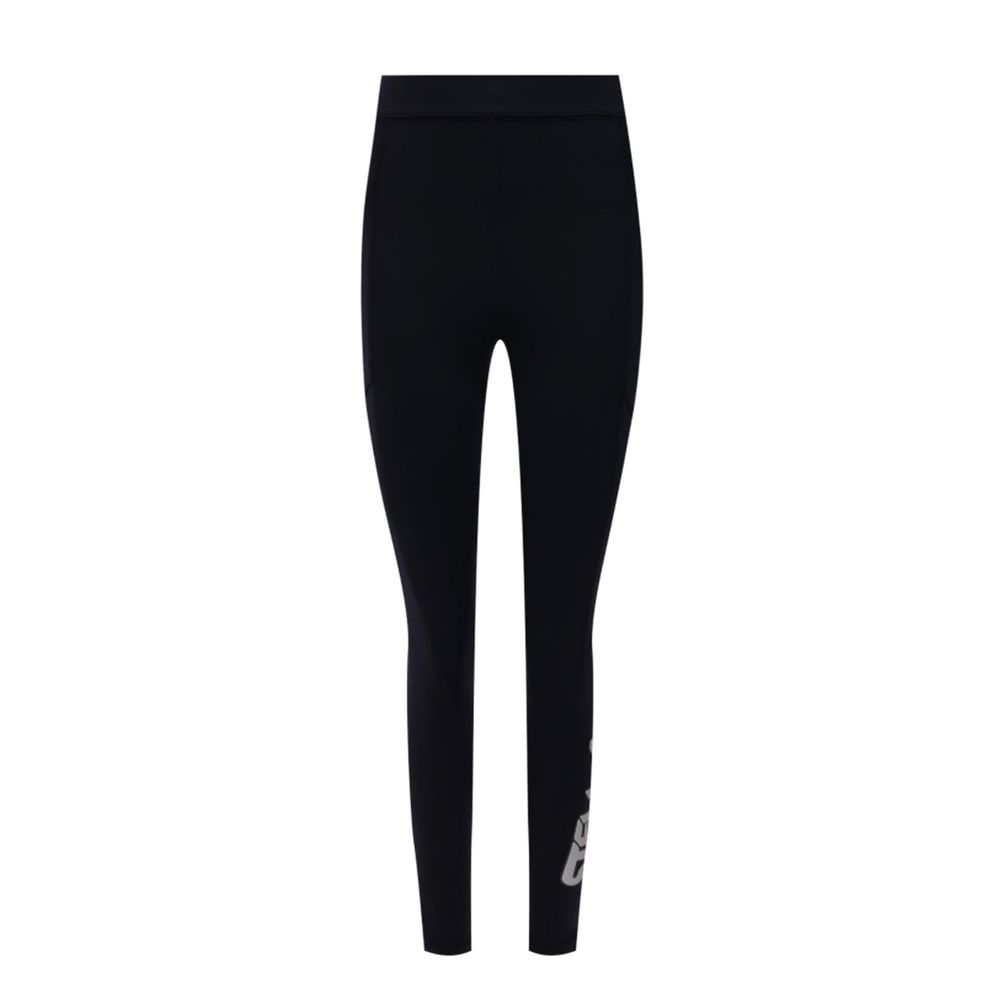 Blue Polyamide Athletic Pants