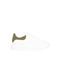 White Calfskin Low Top Sneakers