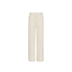 White Cashmere Chino Pants