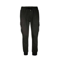 Gray Cotton Cargo Pants