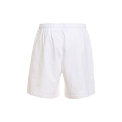 White Cotton Shorts