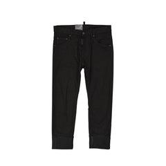 Black Cotton Jeans Denim