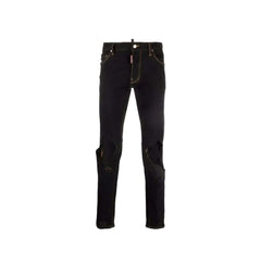 Black Cotton Jeans Denim