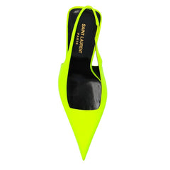 Bicolor Calfskin High Heel Pumps