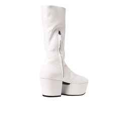 White Polyethylene Boots