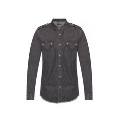 Black Denim Shirt