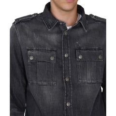 Black Denim Shirt