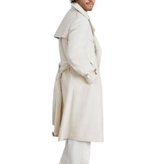 Beige Cashmere Coat