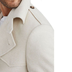 Beige Cashmere Coat