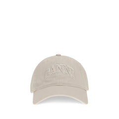 Beige Cotton Cap (Baseball Hat)