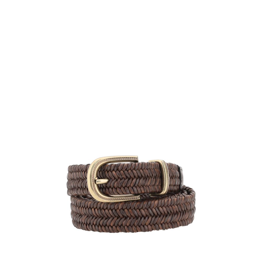 Brown Calf Leather Bos Taurus Regular Belt