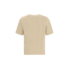 Cream Cotton T-Shirt