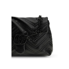 Black Napa Leather / Calf Bos Taurus Handbag