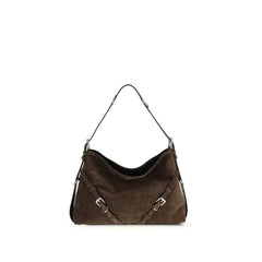 Black Calf Leather Bos Taurus Shoulder Bag