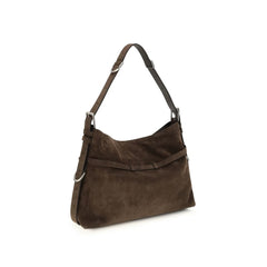 Black Calf Leather Bos Taurus Shoulder Bag