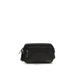 Black Polyamide Shoulder Bag