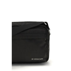 Black Polyamide Shoulder Bag