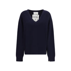 Blue Cashmere Sweatshirt