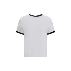 White Viscose T-Shirt
