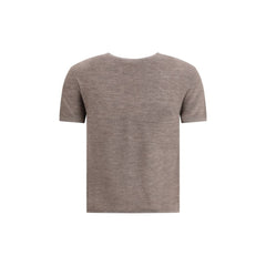 Brown Cashmere T-Shirt