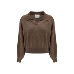 Brown Cashmere Sweatshirt