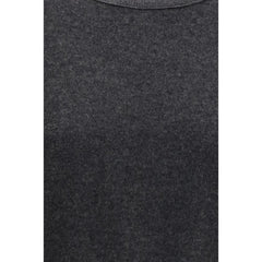 Gray Fleece Wool T-Shirt