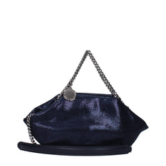 Blue Leather Handbag