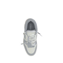 Gray Polyester Low Top Sneakers