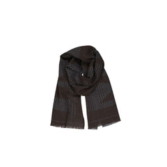 Brown Virgin Wool Scarf