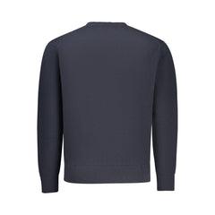 Blue Cotton Men's Sweater